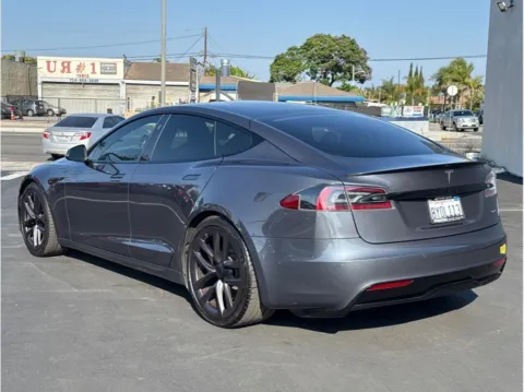 Another view of 2021 Tesla Model S Plaid Sedan 4D for sale in Garden Grove, CA at Quantum Auto Sales - Garden Grove