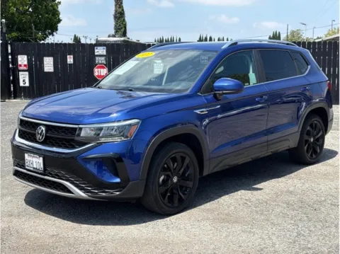 Blue 2022 Volkswagen Taos SE Sport Utility 4D for sale in Garden Grove, CA