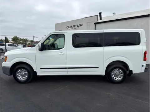 Photos of 2017 Nissan NV3500 HD Passenger SL Van 3D for sale in Garden Grove, CA at Quantum Auto Sales - Garden Grove