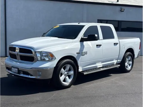 White 2022 Ram 1500 Classic Crew Cab Tradesman Pickup 4D 5 1/2 ft for sale in Garden Grove, CA