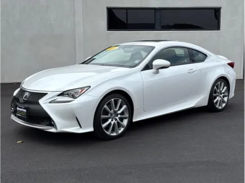 White 2016 Lexus RC 300 Coupe 2D for sale in Garden Grove, CA