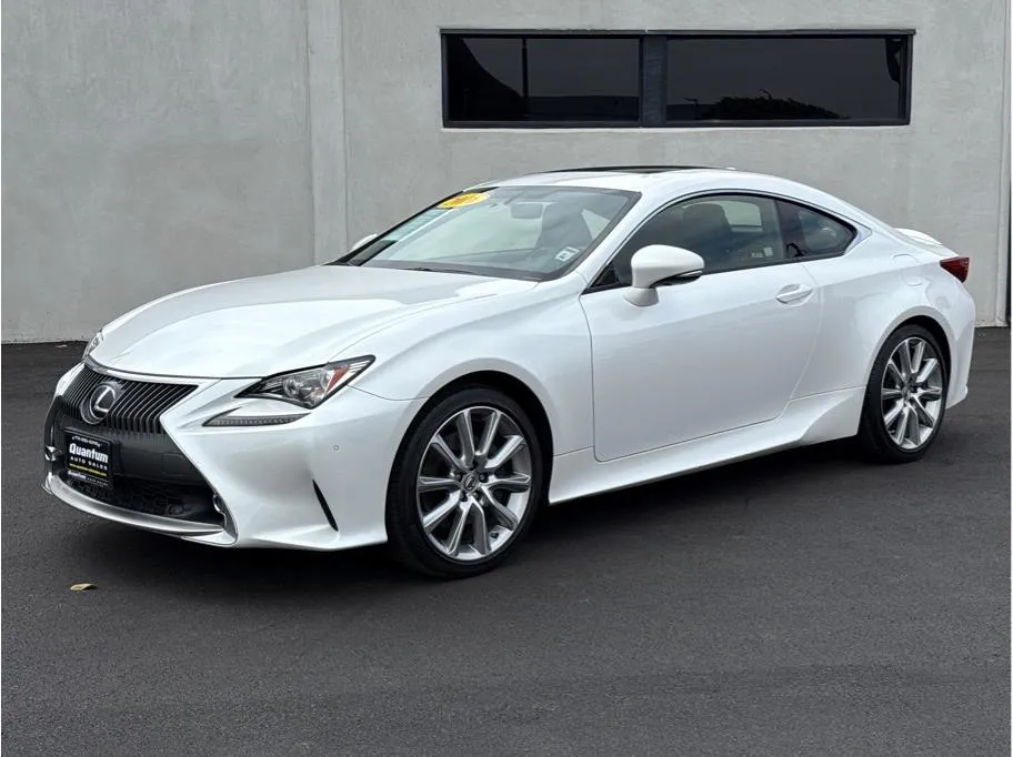 White 2016 Lexus RC 300 Coupe 2D for sale in Garden Grove, CA