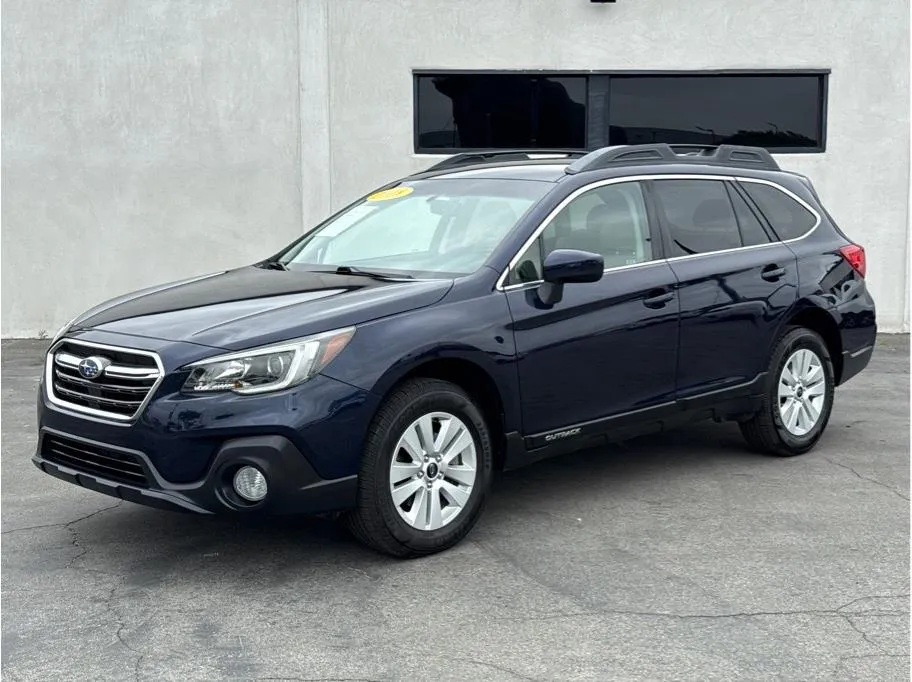 Blue 2018 Subaru Outback 2.5i Premium Wagon 4D for sale in Garden Grove, CA