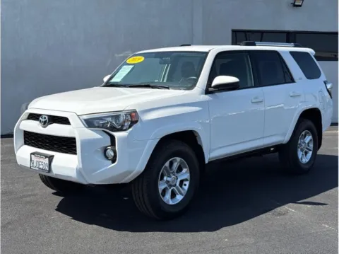 White 2019 Toyota 4Runner SR5 Sport Utility 4D for sale in Garden Grove, CA