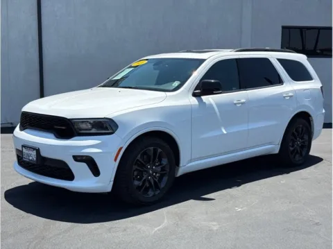 White 2021 Dodge Durango GT Plus Sport Utility 4D for sale in Garden Grove, CA