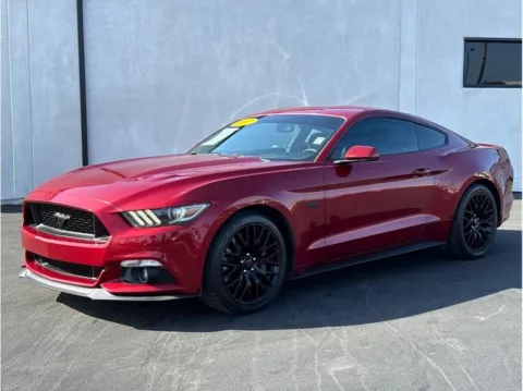 Red 2017 Ford Mustang GT Coupe 2D for sale in Garden Grove, CA