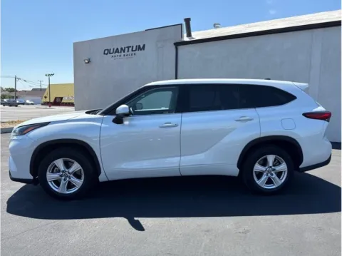 Photos of 2022 Toyota Highlander LE Sport Utility 4D for sale in Garden Grove, CA at Quantum Auto Sales - Garden Grove