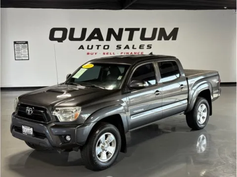 Gray 2012 Toyota Tacoma Double Cab PreRunner Pickup 4D 5 ft for sale in Garden Grove, CA