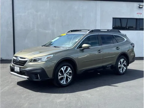 Green 2021 Subaru Outback Limited Wagon 4D for sale in Garden Grove, CA
