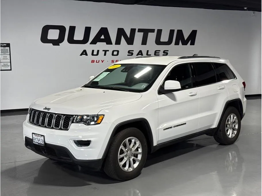 White 2021 Jeep Grand Cherokee Laredo E Sport Utility 4D for sale in Garden Grove, CA