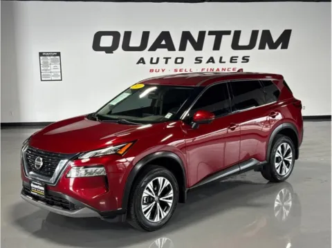 Red 2021 Nissan Rogue SV Sport Utility 4D for sale in Garden Grove, CA