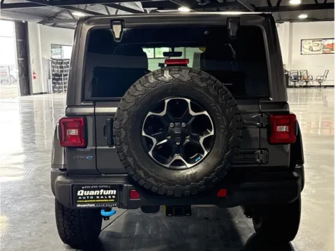 More photos of 2021 Jeep Wrangler Unlimited 4xe Rubicon 4xe Sport Utility 4D at Quantum Auto Sales - Garden Grove, CA