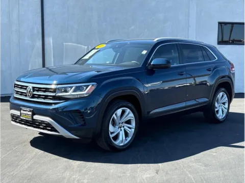 Blue 2021 Volkswagen Atlas Cross Sport SEL 4Motion Sport Utility 4D for sale in Garden Grove, CA