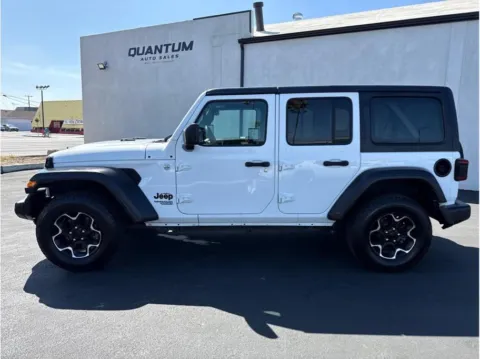 Photos of 2021 Jeep Wrangler Unlimited Sport S Sport Utility 4D for sale in Garden Grove, CA at Quantum Auto Sales - Garden Grove