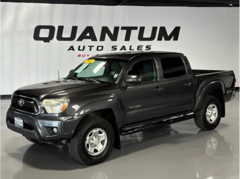 Gray 2012 Toyota Tacoma Double Cab PreRunner Pickup 4D 5 ft for sale in Garden Grove, CA