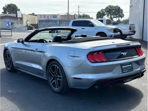 Another view of 2020 Ford Mustang EcoBoost Premium Convertible 2D for sale in Garden Grove, CA at Quantum Auto Sales - Garden Grove