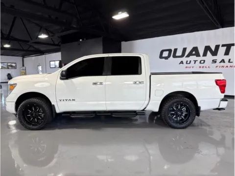 Photos of 2021 Nissan Titan Crew Cab SV Pickup 4D 5 1/2 ft for sale in Garden Grove, CA at Quantum Auto Sales - Garden Grove