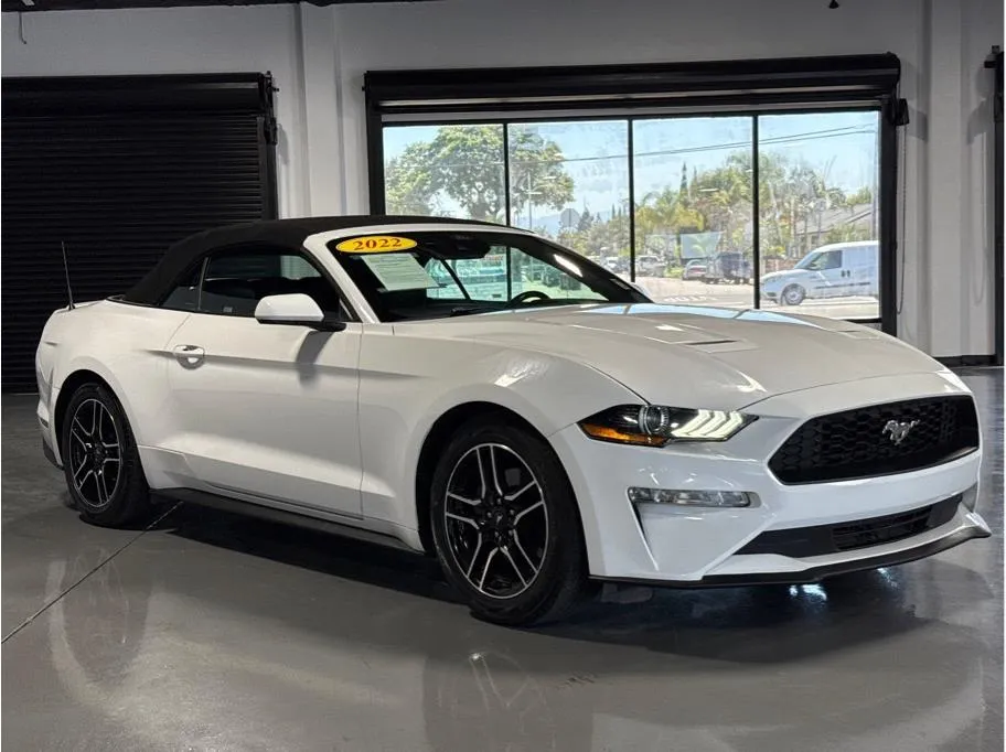2022 Ford Mustang EcoBoost Premium Convertible photo 26