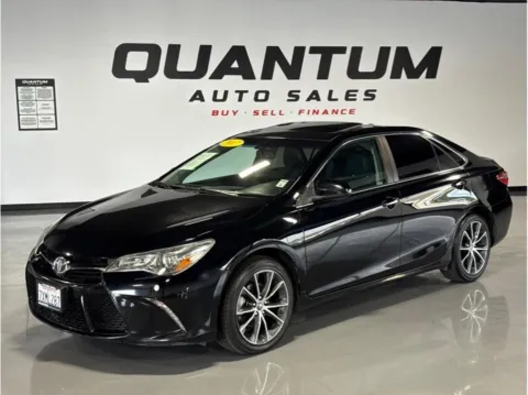 Black 2017 Toyota Camry XSE Sedan 4D for sale in Garden Grove, CA