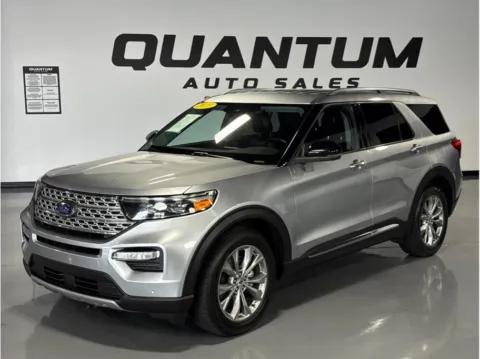 Silver 2023 Ford Explorer Limited Sport Utility 4D for sale in Garden Grove, CA