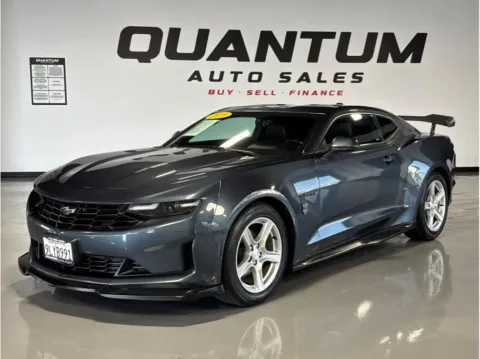 Gray 2019 Chevrolet Camaro LT Coupe 2D for sale in Garden Grove, CA