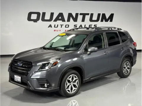 Gray 2022 Subaru Forester Premium Sport Utility 4D for sale in Garden Grove, CA