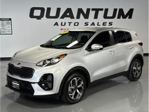 Silver 2021 Kia Sportage LX Sport Utility 4D for sale in Garden Grove, CA