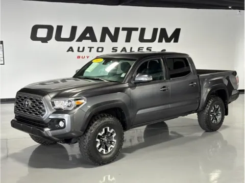 Gray 2022 Toyota Tacoma Double Cab TRD Off-Road Pickup 4D 5 ft for sale in Garden Grove, CA