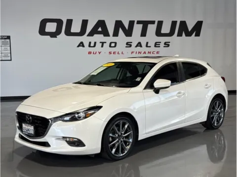 White 2018 Mazda MAZDA3 Grand Touring Hatchback 4D for sale in Garden Grove, CA