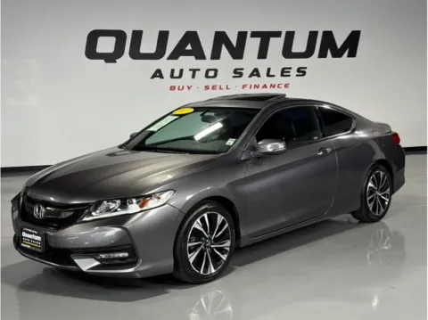 Gray 2017 Honda Accord EX-L Coupe 2D for sale in Garden Grove, CA