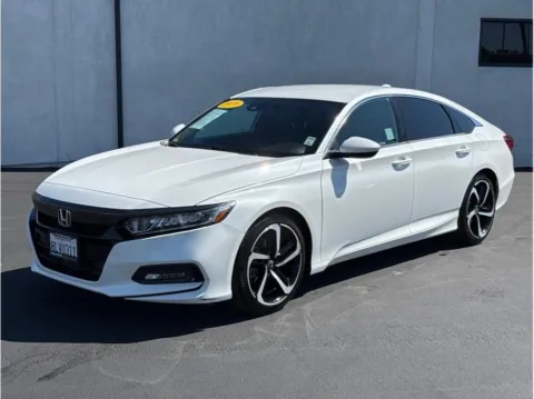 White 2019 Honda Accord Sport Sedan 4D for sale in Garden Grove, CA