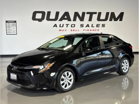 Black 2022 Toyota Corolla LE Sedan 4D for sale in Garden Grove, CA