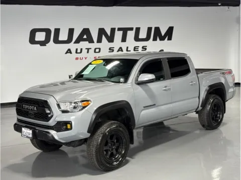Gray 2020 Toyota Tacoma Double Cab TRD Off-Road Pickup 4D 5 ft for sale in Garden Grove, CA