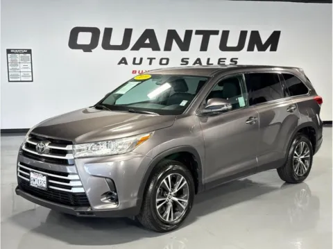 Gray 2019 Toyota Highlander LE Sport Utility 4D for sale in Garden Grove, CA