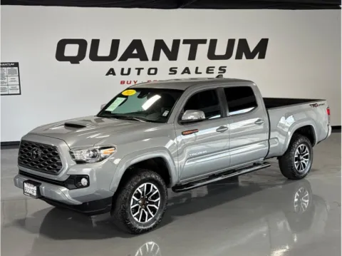 Gray 2021 Toyota Tacoma Double Cab TRD Sport Pickup 4D 6 ft for sale in Garden Grove, CA