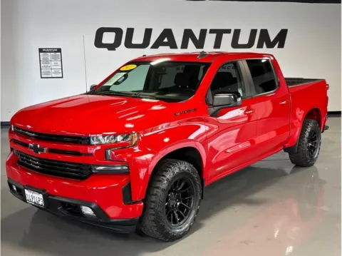 Red 2022 Chevrolet Silverado 1500 Limited Crew Cab RST Pickup 4D 5 3/4 ft for sale in Garden Grove, CA