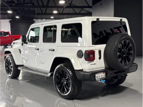 Another view of 2022 Jeep Wrangler Unlimited 4xe Sahara 4xe Sport Utility 4D for sale in Garden Grove, CA at Quantum Auto Sales - Garden Grove