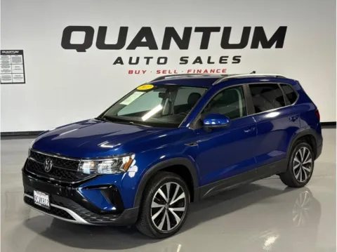 Blue 2022 Volkswagen Taos SE Sport Utility 4D for sale in Garden Grove, CA