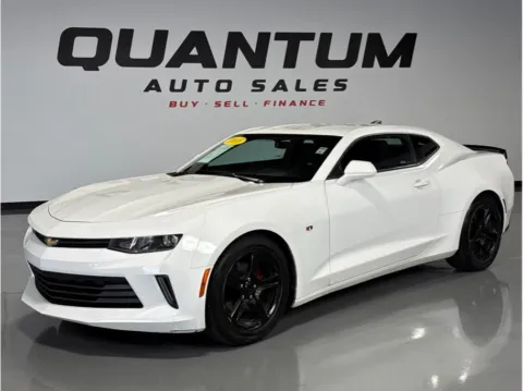White 2018 Chevrolet Camaro LT Coupe 2D for sale in Garden Grove, CA