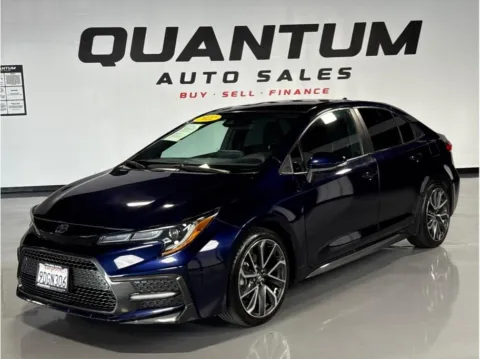Blue 2022 Toyota Corolla SE Sedan 4D for sale in Garden Grove, CA