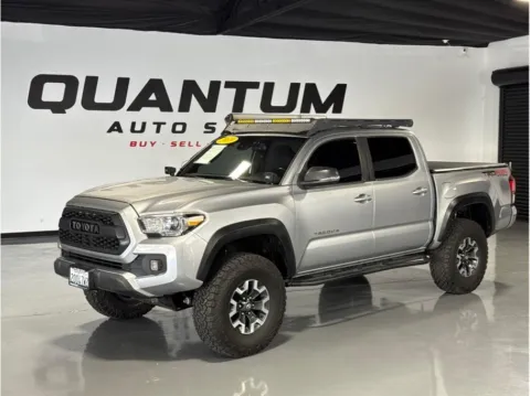 Silver 2019 Toyota Tacoma Double Cab TRD Off-Road Pickup 4D 5 ft for sale in Garden Grove, CA