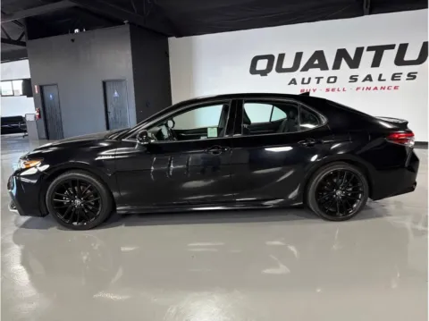 Photos of 2021 Toyota Camry Hybrid XSE Sedan 4D for sale in Garden Grove, CA at Quantum Auto Sales - Garden Grove