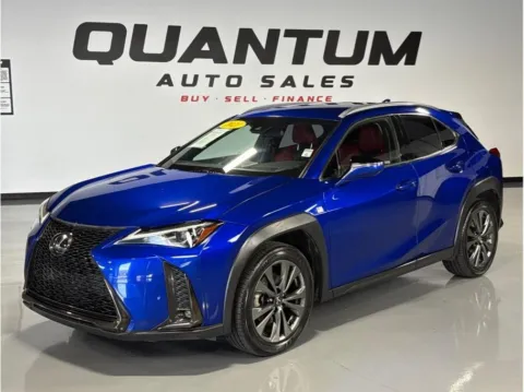Blue 2021 Lexus UX 200 F SPORT SUV 4D for sale in Garden Grove, CA