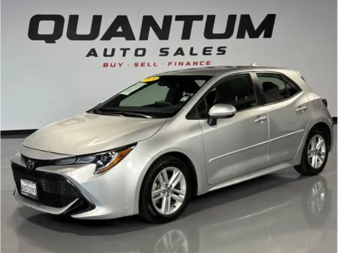 Silver 2020 Toyota Corolla Hatchback SE Hatchback 4D for sale in Garden Grove, CA