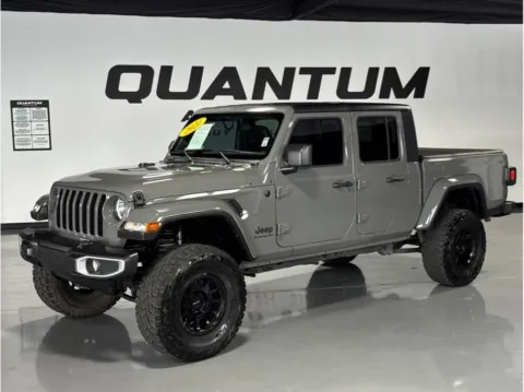 Gray 2021 Jeep Gladiator Sport S Pickup 4D 5 ft for sale in Garden Grove, CA