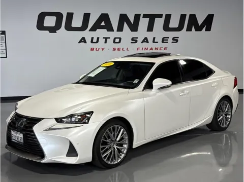 White 2018 Lexus IS 300 Sedan 4D for sale in Garden Grove, CA