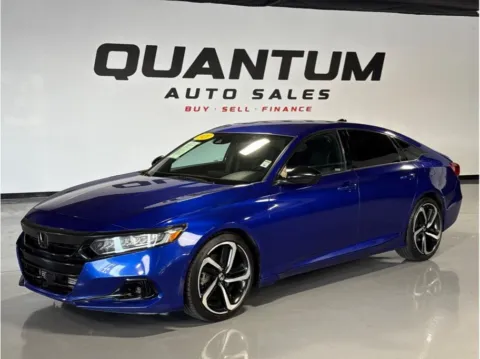 Blue 2021 Honda Accord Sport Sedan 4D for sale in Garden Grove, CA