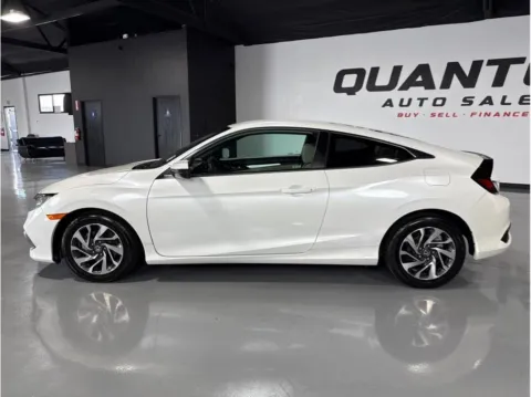 Photos of 2020 Honda Civic LX Coupe 2D for sale in Garden Grove, CA at Quantum Auto Sales - Garden Grove