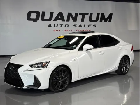 White 2018 Lexus IS 300 Sedan 4D for sale in Garden Grove, CA