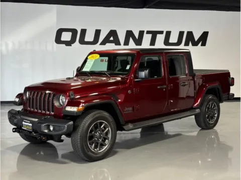Red 2021 Jeep Gladiator 80th Edition Pickup 4D 5 ft for sale in Garden Grove, CA